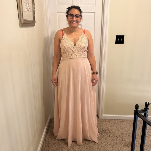 Lulus Madalyn Lace Maxi Dress Size XL - Picture 12 of 12